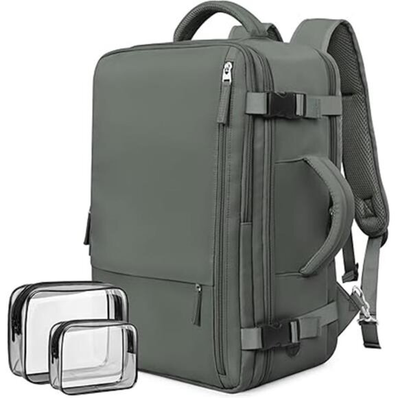 Travel Backpack For Women Men Flight Approved, Carry-on Backpack Bag Luggage - Picture 7 of 7